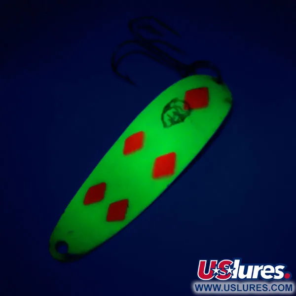 Dardevle Cop-E-Cat 7400 UV Skeddrag, Five of Diamonds, 14g, UV, #10817