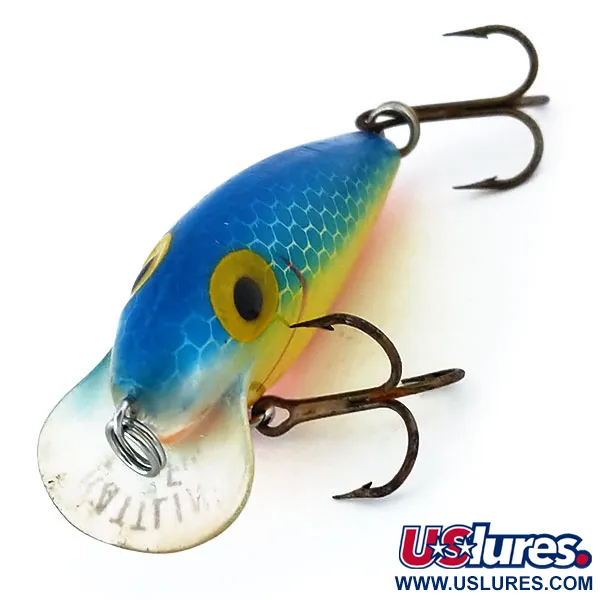 Storm Rattlin Thin Fin UV Wobbler, Blue Yellow, 9,5g, UV, #10826