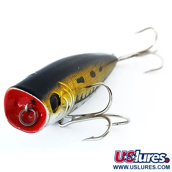 Bass Pro Shops XTS Popper, Guld/Silver, 10,5g, Rassel, #10827
