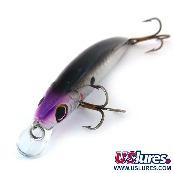 Cotton Cordell 3.5 Minnow Vobbler, Rainbow Silver/Purple, 7g, #10830