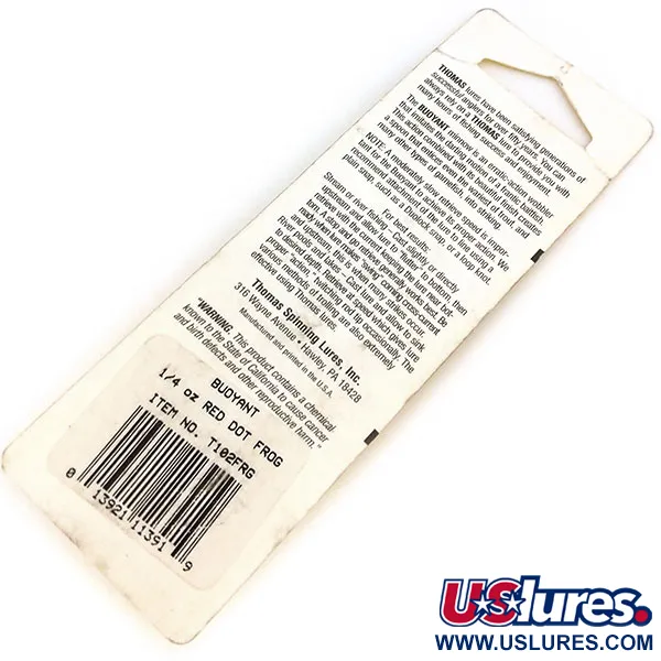 Thomas Buoyant Skeddrag, Groda, 7g, Klassiskt Mönster, #10836