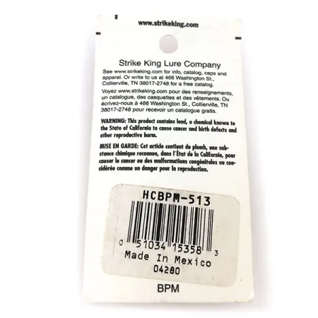 Strike King Bitsy Minnow Wobbler, Fire Tiger, 3,5g, Rasslande, #10842