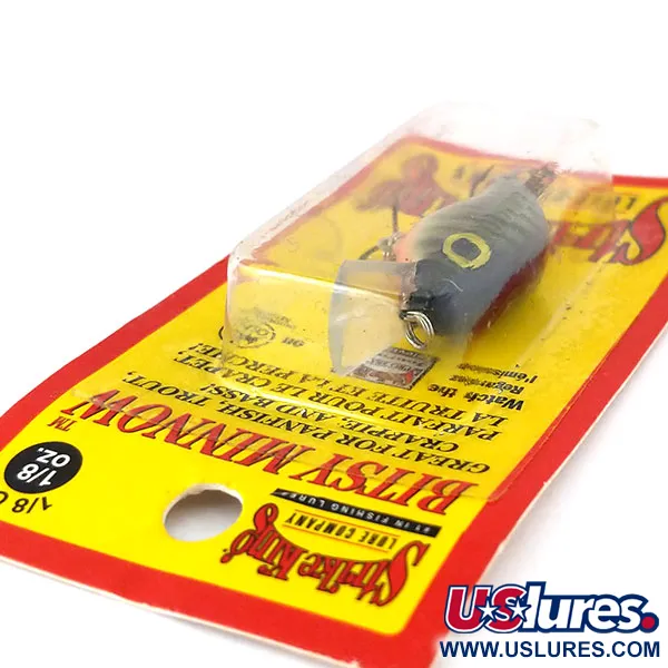 Strike King Bitsy Minnow Wobbler, Fire Tiger, 3,5g, Rasslande, #10842