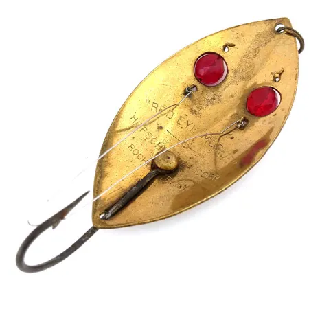 Hofschneider Weedless Red Eye Muskie Skeddrag, Brons, 65g, Vasskydd, #10850