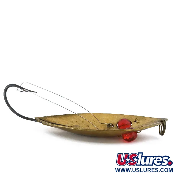 Hofschneider Weedless Red Eye Muskie Skeddrag, Brons, 65g, Vasskydd, #10850
