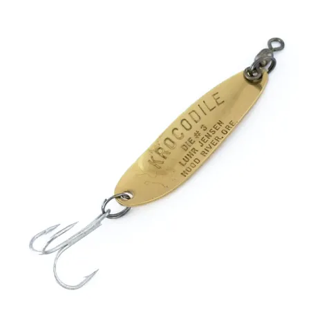 Luhr Jensen Krocodile Die #3, Hamrad guld, 10g, Skeddrag, #10855