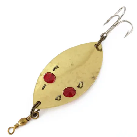 Gibbs Ruby Eye Wiggler Skeddrag, Guld / Röda Ögon, 25g, #10856
