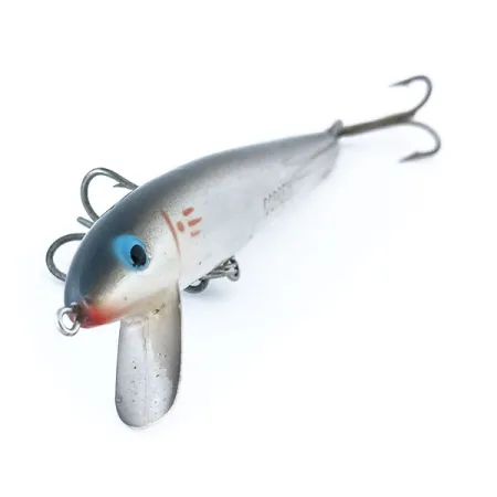 Cotton Cordell Red Fin Wobbler, Silver, 9g, Metallsked, #10894