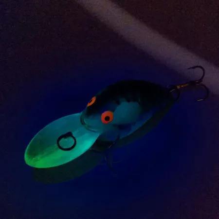 Bomber Fat A Crankbait, Grön Gul, 18g, Svävande, #10903