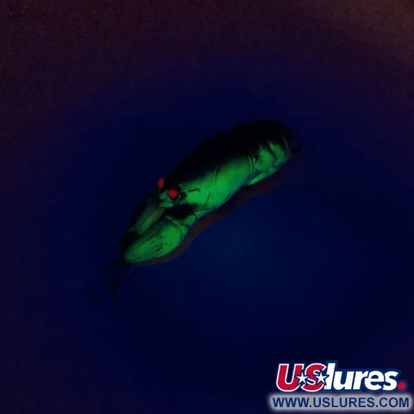 Rebel Wee-Crawfish Shallow UV Wobbler, Brun/Gul, 2.5g, UV, #10904