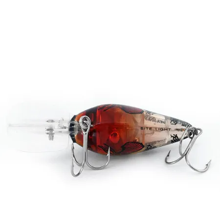 Bite Lite Cobra Wobbler, Orange Crawfish, 21g, LED, #10905