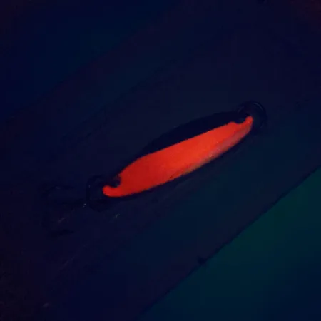 Acme Kastmaster UV Skeddrag, Nickel / Orange, 3,5g, UV-yta, #10908