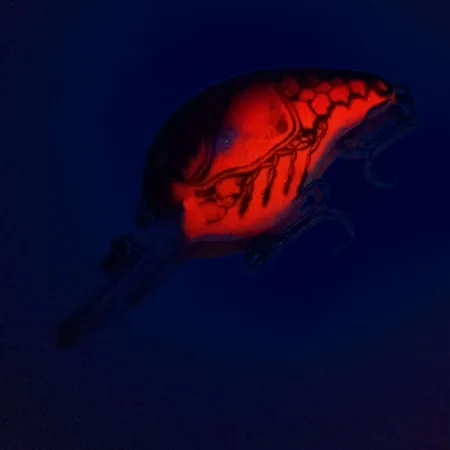 Bomber Fat A B05F UV Crankbait, Orange Kräfta, 10g, UV-lyster, #10921