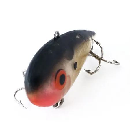 Bomber Pinfish Hard Knock Lipless, Black Red, 12g, Rassel, #10924