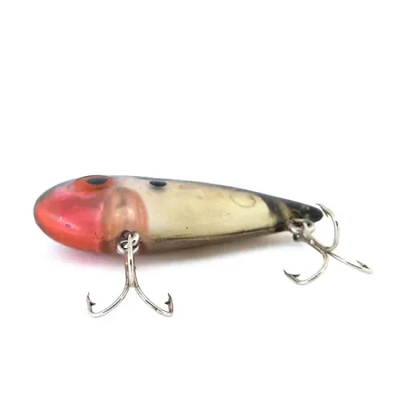 Bomber Pinfish Hard Knock Lipless, Black Red, 12g, Rassel, #10924