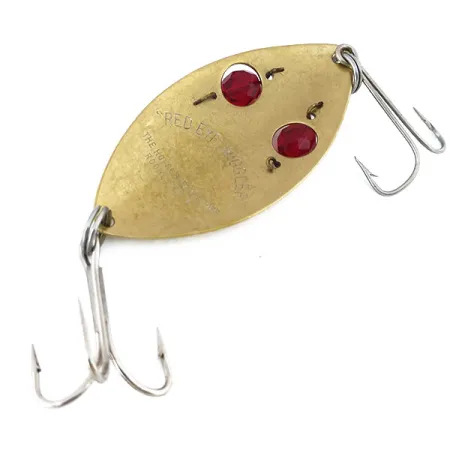 Hofschneider Red Eye Wiggler Skeddrag, Guld/Röd, 25g, Pärlor, #10928