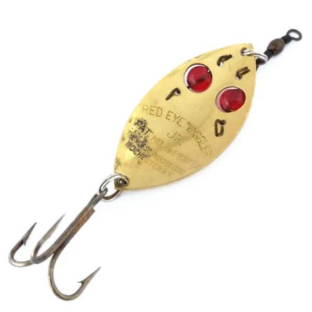 Hofschneider Red Eye junior Skeddrag, Guld / Röd, 13g, Glas, #10929