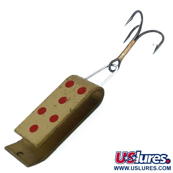 Jake's Lures Lil Jake Skeddrag, Guld / Röd, 9g, Vikt, #10969