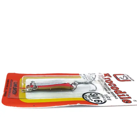 Luhr Jensen Krocodile UV Skeddrag, Fire / Silver, 7g, UV-Finish, #10977