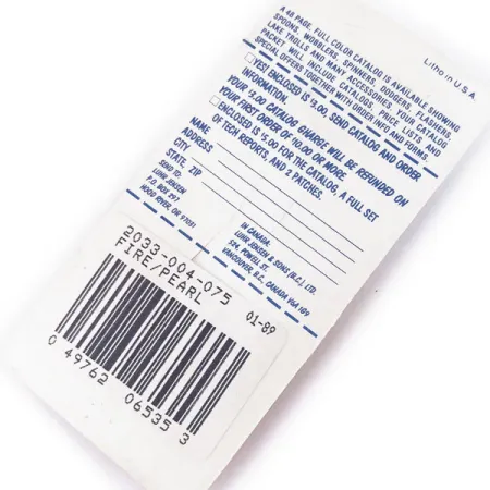 Luhr Jensen Pro Trout 4 UV Spinnare, Fire Pearl, 8g, UV, #10979