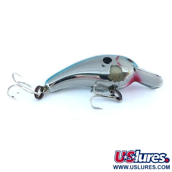 Cotton Cordell Big O Crankbait, Ljusblå metallic, 4g, Vintage, #10989