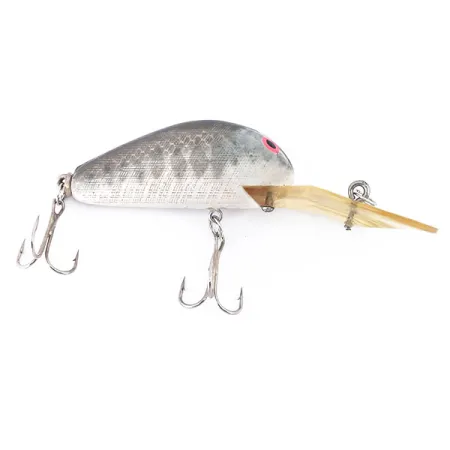 Norman Norman Vintage Crankbait, Grå, 10g, Fjällmönster, #10994