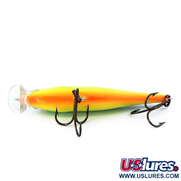 Rapala Shallow Shad Rap 08 Wobbler, Fire Tiger, 9g, Balsa, #10998