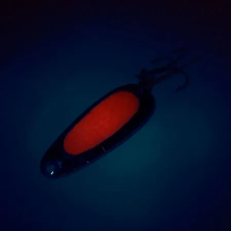 Blue Fox Pixee UV Skeddrag, Nickel/Röd, 4.5g, UV-insats, #11006