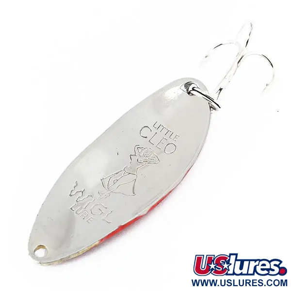 Seneca Little Cleo (Hula Girl) Skeddrag, Nickel/Röd, 14g, Gravyr, #11021