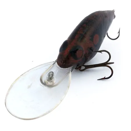 Lazy Ike Natural Ike, 10g, Svart, Wobbler #11033