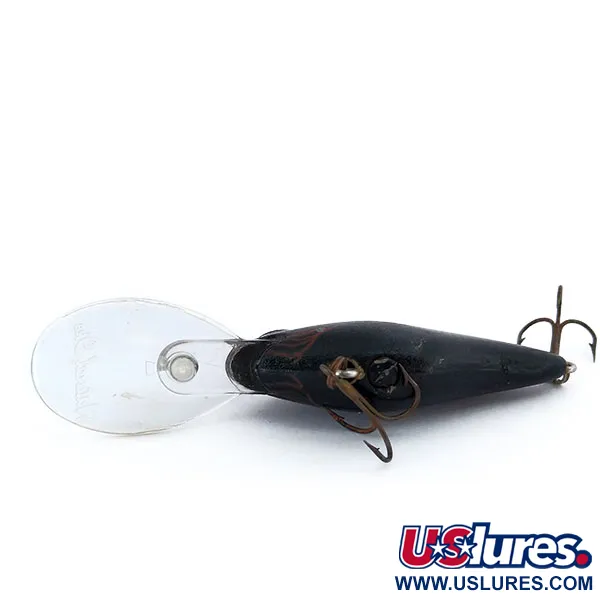 Lazy Ike Natural Ike, 10g, Svart, Wobbler #11033