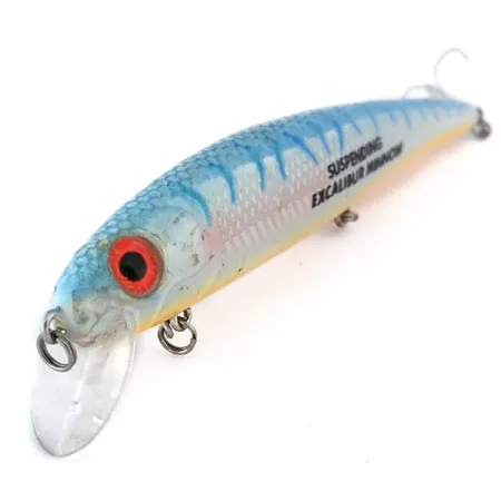 Excalibur KVD Signature Minnow Suspending, Blå-Vit, 14g, #11037