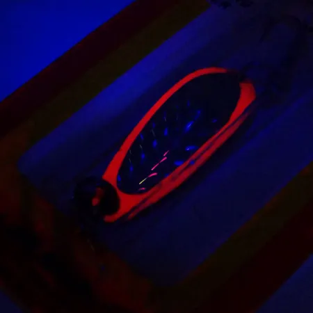 Luhr Jensen Krocodile UV Skeddrag, Rosa/Hologram, 7g, UV-lyster, #11042