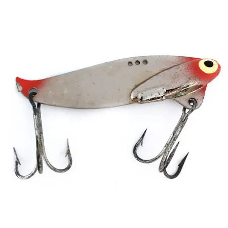 Heddon Sonar 433 Blade Bait, Nickel / Röd, 14g, Tre Fästpunkter, #11052