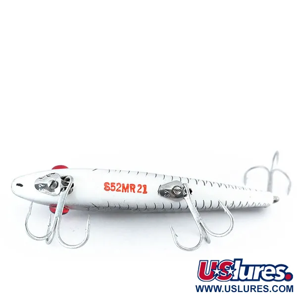 Mirrolure Classic Series 52MR Sinking Twitchbait, Silver, 14g, #11087