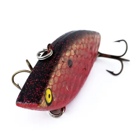 Strike King Diamond Shad Lipless Crankbait, Mörkröd, 14g, Vintage, #11089