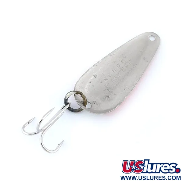 Nebco FlashBait 366 Skeddrag, Röd/Vit/Nickel, 1,9g, Vintage, #11092