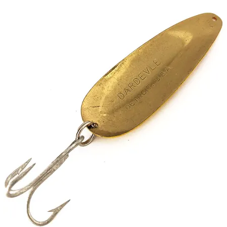 Eppinger Dardevle Skeddrag, Gul Röda Rutor, 28g, Vintage, #11124