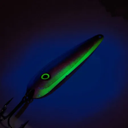 Silver Streak Spoon UV Skeddrag, Blå/Gul/Silver, 12g, UV, #11125