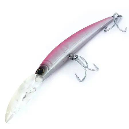 FishHouse Crystal Minnow Deep Diver Vobbler, Rainbow Pink, 25g, #11137