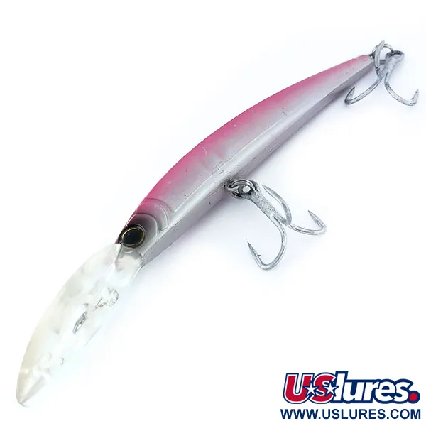 FishHouse Crystal Minnow Deep Diver Vobbler, Rainbow Pink, 25g, #11137