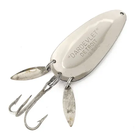 Dardevle Dardevlet Klicker Skeddrag, Nickel/Blå, 21g, Klicker, #11146