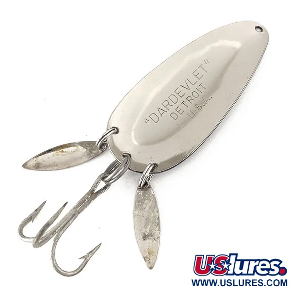 Dardevle Dardevlet Klicker Skeddrag, Nickel/Blå, 21g, Klicker, #11146