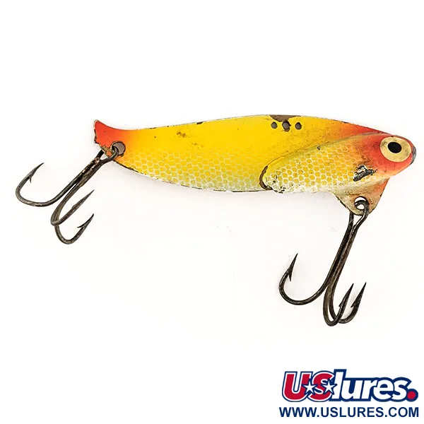 Heddon Sonar 433 Blade Bait, Gul/Röd, 14g, 3 Fästpunkter, #11169