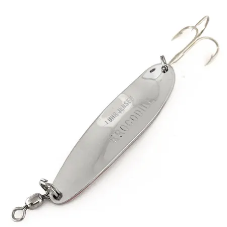 Luhr Jensen Krocodile Die #4 Skeddrag, Nickel / Röd, 14g, Kast, #11177