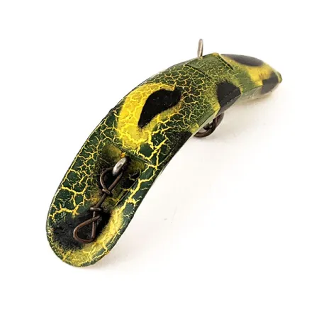 Yakima Bait FlatFish F7 spinnbete, Frog, 3,5g, klassiker, #11178