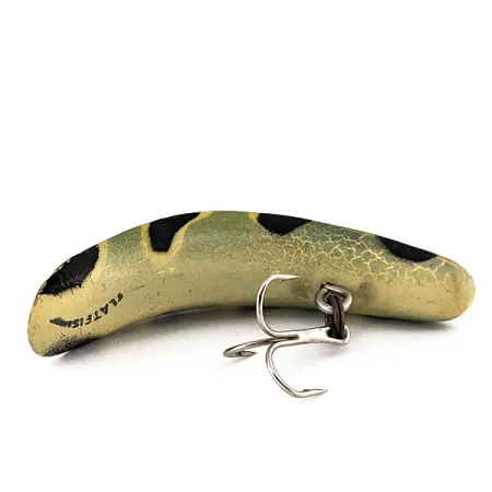Yakima Bait FlatFish F7 spinnbete, Frog, 3,5g, klassiker, #11178