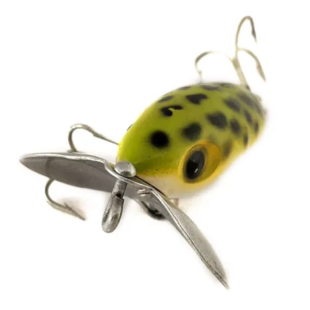 Fred Arbogast Jitterbug Ytbete, Frog, 7g, Metallsked, #11180
