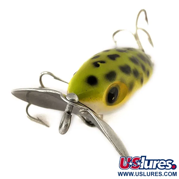 Fred Arbogast Jitterbug Ytbete, Frog, 7g, Metallsked, #11180
