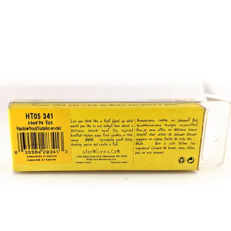 Storm Hot'N Tot Thin Fin Wobbler, Regnbåge, 5.3g, 1.5-2.5m, #HT05 341
